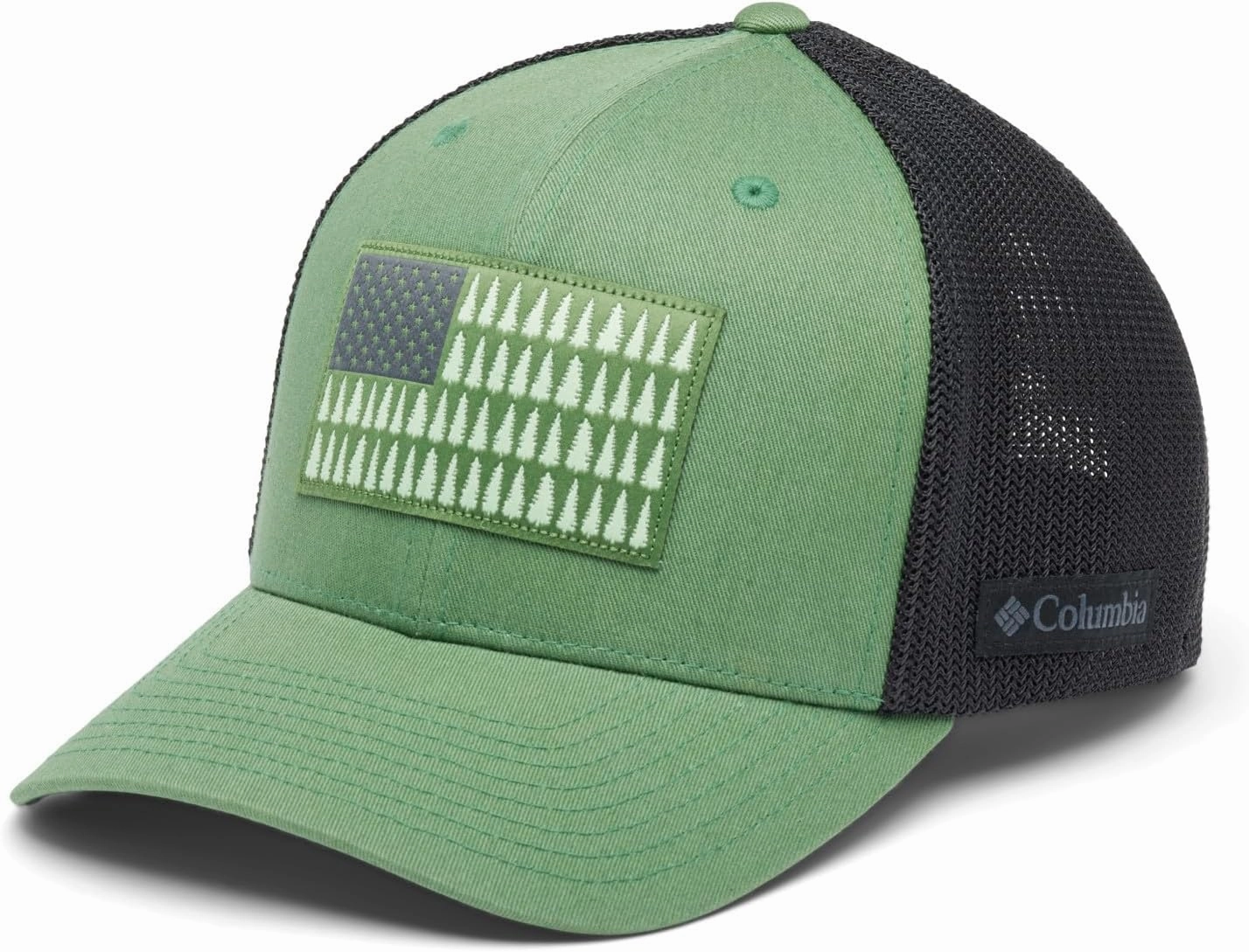 Columbia Unisex Adult Tree Flag Mesh Ball Cap
