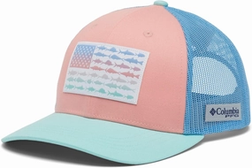 Columbia Women's PFG Fish Flag Snap Back
