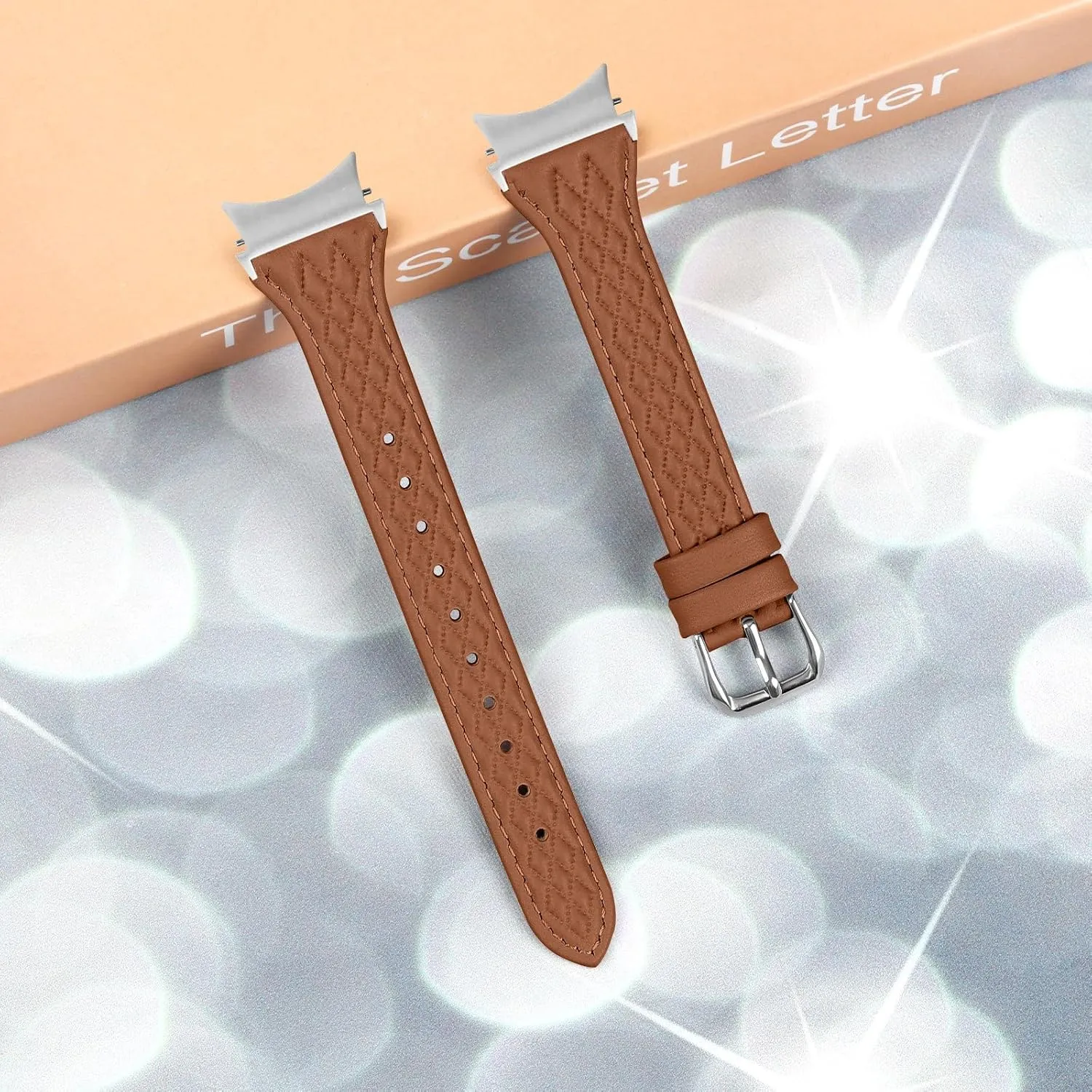 Compatible With Galaxy watch 5 40 mm 44mm Band Replacement, Watch Strap Adjustable Business Watch Replacement Band for Galaxy Watch 4 Classic 42mm 46mm/Watch 5 Pro 45mm