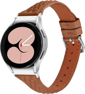 Compatible With Galaxy watch 5 40 mm 44mm Band Replacement, Watch Strap Adjustable Business Watch Replacement Band for Galaxy Watch 4 Classic 42mm 46mm/Watch 5 Pro 45mm