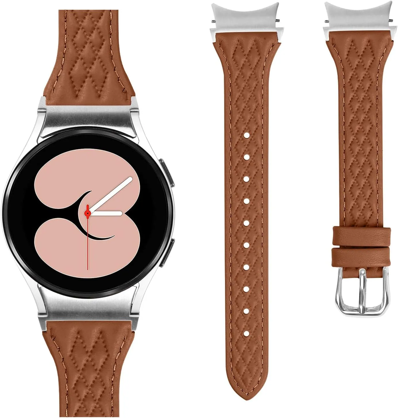 Compatible With Galaxy watch 5 40 mm 44mm Band Replacement, Watch Strap Adjustable Business Watch Replacement Band for Galaxy Watch 4 Classic 42mm 46mm/Watch 5 Pro 45mm
