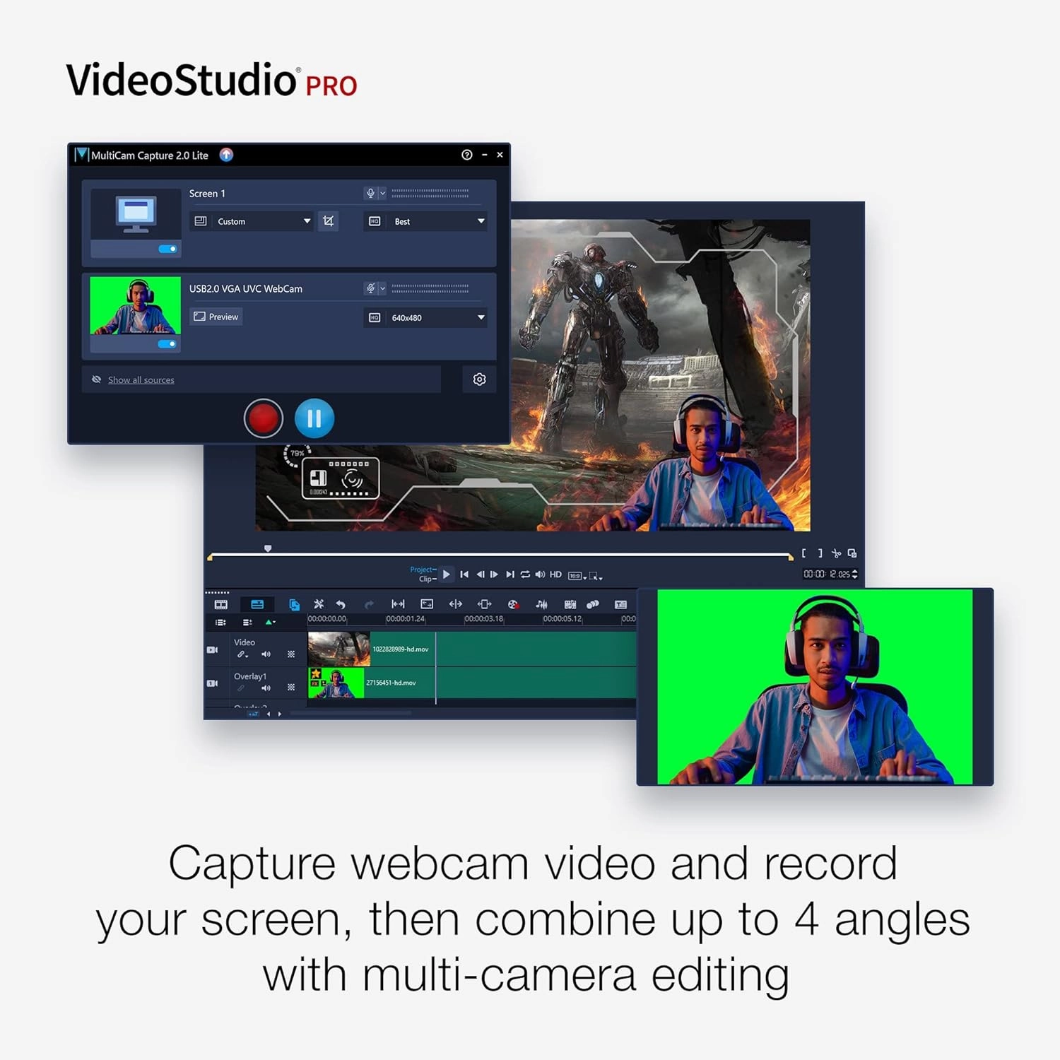Corel Photo Video Pro Bundle 2023 | PaintShop Pro 2023 and VideoStudio Pro 2023 | Photo and Video Editing Software [PC Download]
