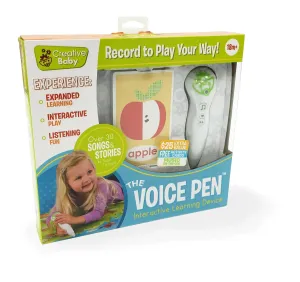 Creative Baby Voice Pen with Interactive Flash Cards