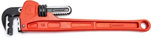 Crescent Cast Iron K9 Jaw Pipe Wrench - Hand Tool for Home Improvement, Mechanic, Plumbing & Repair - 18" - CIPW18