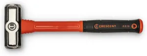 Crescent Fiberglass Engineer Hammer - Shock-Reducing Hammer with Ergonomic Grip & Forged Steel Head - Premium Hand Tool - 2 1/2 lb - CHFENG40