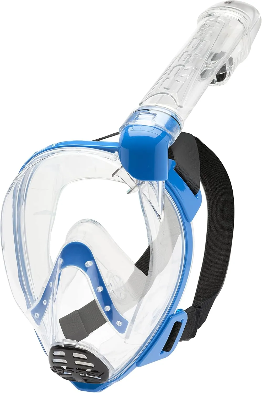 Cressi Junior Snorkeling Kit for Kids Aged 5 to 15 - Full Face Mask   Adjustable Fins   Lightweight Colorful Equipment - Baron Jr & Rocks Set: Made in Italy