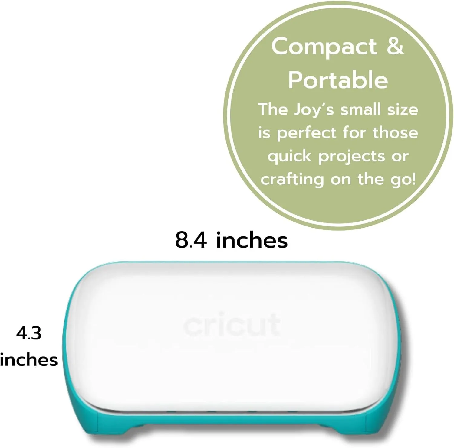 Cricut Joy Machine with Smart Vinyl Rolls, Standard Grip Cutting Mat and Joy Tool Set Bundle - Starter Kit for Stickers and Decals, Cutting Machine Set for DIY Cards, Home Decor and Craft Projects
