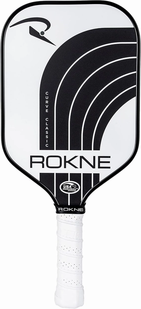 Curve Classic Pickleball Paddle | USAPA Approved Fiberglass Pickleball Paddles | Elevate Your Game with Precision Engineering & Comfort | ProGrit Texture for Max Spin & Power | Paddle