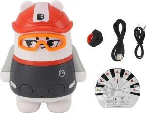 Cute Virtual Piano Speaker Finger Stall 3D Motion Sensing Electric Somatosensory Air Piano Kit