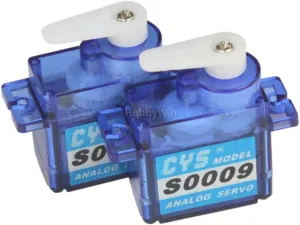 CYS S0009A Metal Gear 10g Analog Servo for 450 Class RC Helicopter 1/18 Scale Model Car Truck Micro Size Airplane