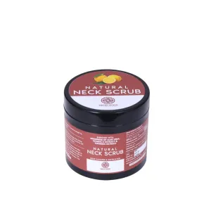 Damn.Good.co. Natural Neck Scrub, Cleanser and Exfoliator with Aloe Vera, Vitamin C, Turmeric Extract