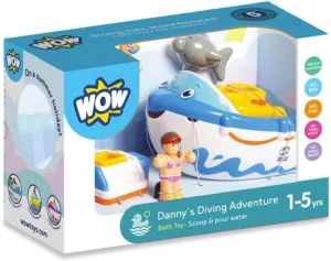 Danny's Diving Adventure Bath Toy (5-Piece Play Set)
