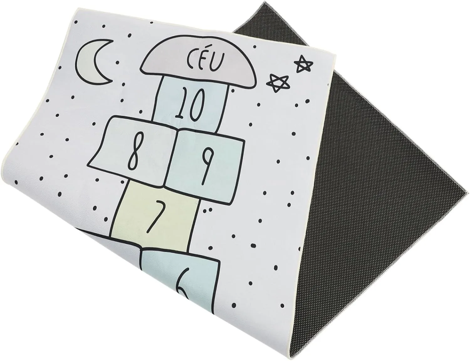 DECHOUS Boys and Girls Game Mat Checkers Playing Mat Parent-Child Interactive Toys Floor Pad
