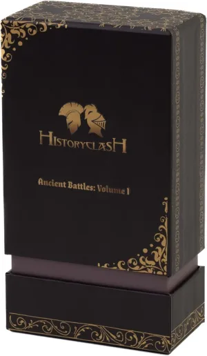 Deluxe Ancient Battles Trivia Cards for Kids, Family & Adults | Ancient Civilizations' Great Battles for Boys & Girls | 30 Flash Cards Gifts for History Lovers | Teaching History Cards
