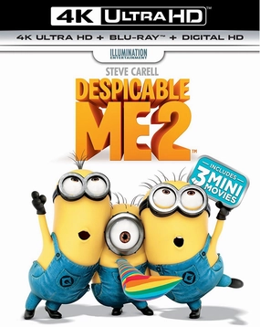 Despicable Me 2 [4K UHD   Blu-ray] [2017]