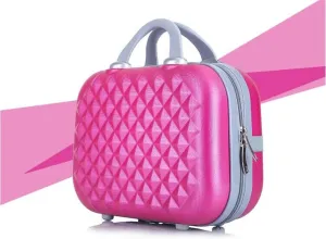 Diamond Surface Typ ABS Polychrome Mini Travel Luggage for Princess Girls Or Women Lady