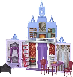 Disney Frozen Fold and Go Arendelle Castle Playset Inspired by Disney's 2 Movie, Portable Play - Toy for Kids Ages 3 and up