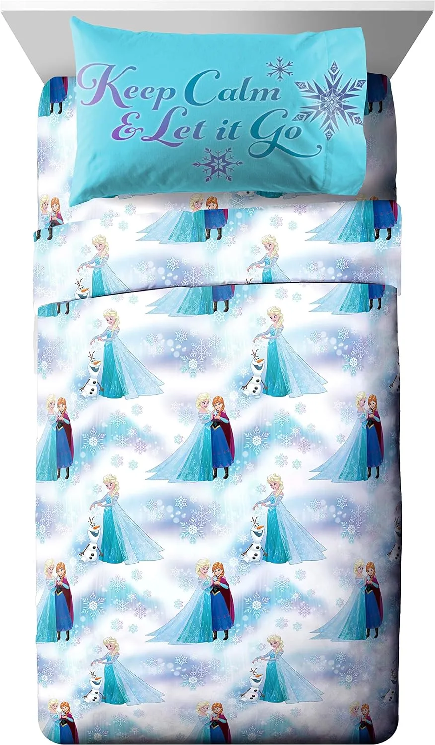 Disney Frozen 'Magical Winter' 7 Piece Full Bed In A Bag