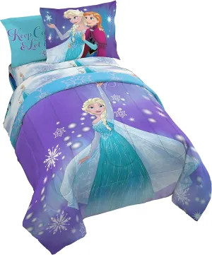 Disney Frozen 'Magical Winter' 7 Piece Full Bed In A Bag