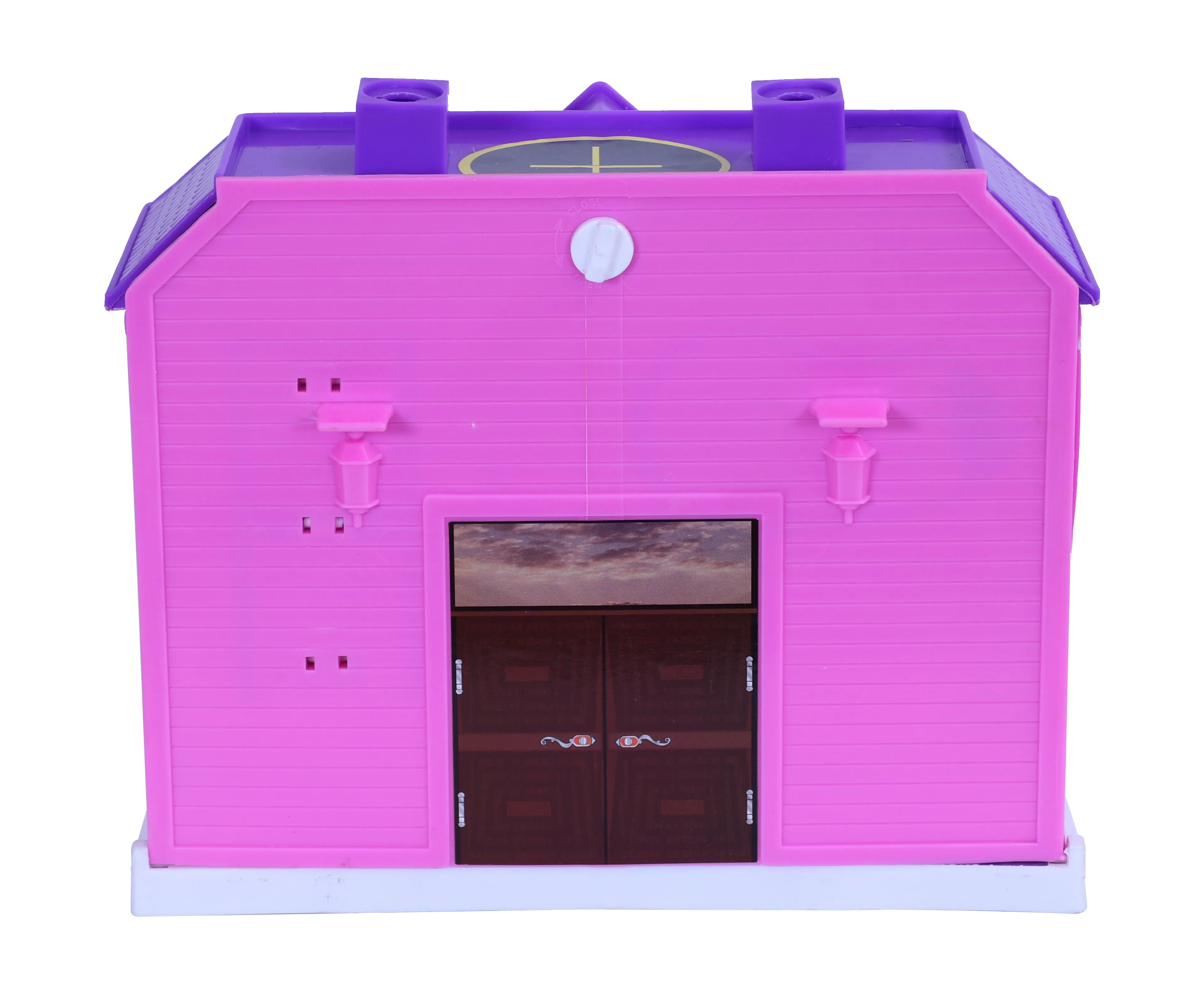 Disney Princess My Country Doll House - 24 pcs | Girls Role Playset | Pretend Play | Doll House with Furniture | Dollhouse Accessories | Imaginative Play | Playhouse | For Kids Age 3  years