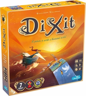 Dixit Board Game - The Award-Winning Game of Imagination and Creativity! Fun Family Storytelling Game for Kids & Adults, Ages 8 , 3-6 Players, 30 Minute Playtime, Made by Libellud