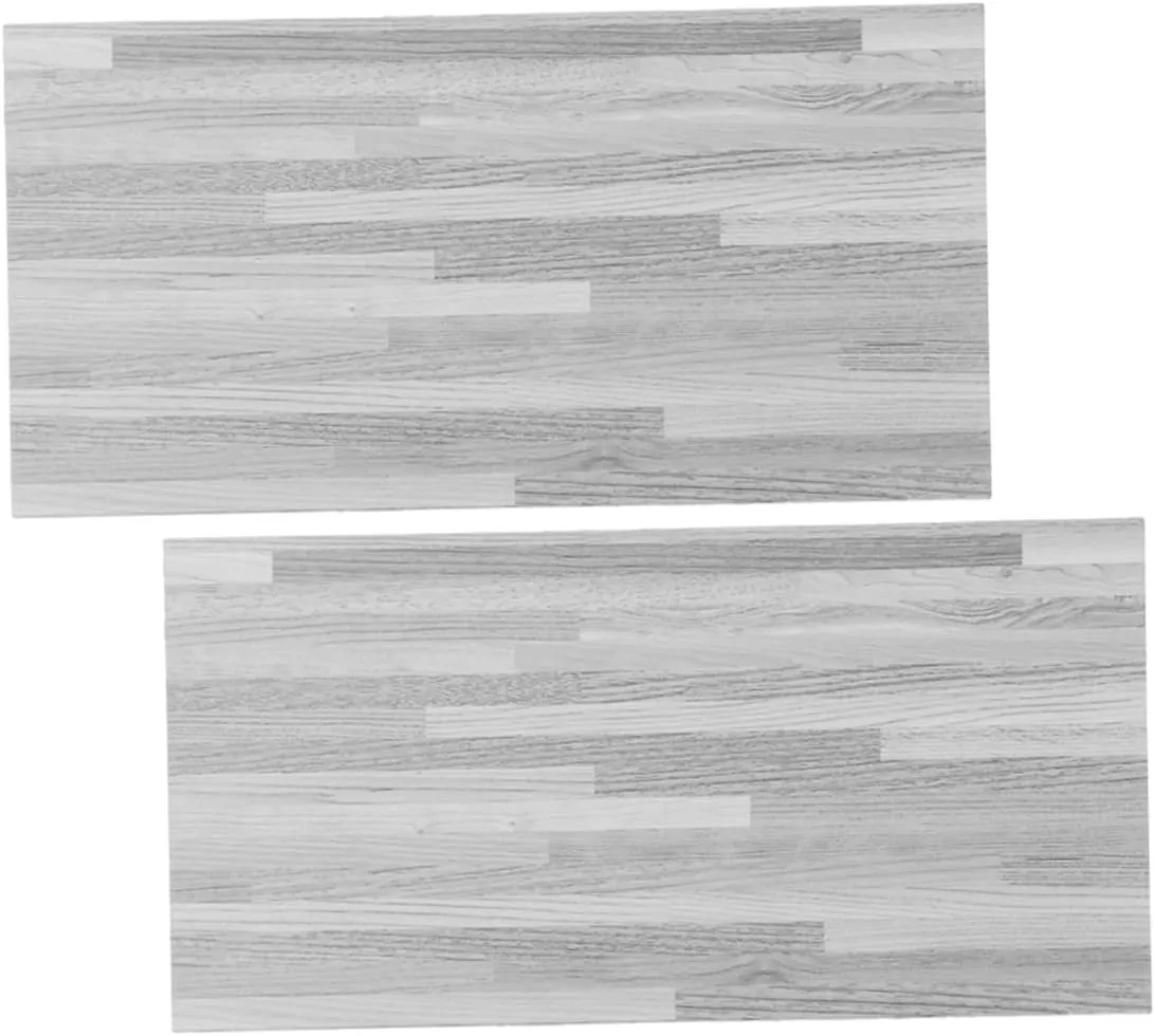 Dollhouse Floorboard 2pcs Miniature Wood Grain Tiles Lightweight PVC DIY Accessory for Dollhouse Enhance Scene