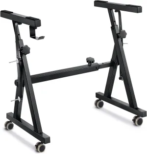 Donner Keyboard Stand, Z-style Heavy-Duty Piano Stand, Adjustable and Portable Piano Keyboard Stand, Suitable for 54, 61 and 88 Keys Electric Keyboards Digital Pianos