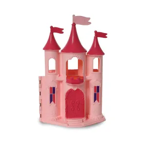 Dora Doll House - Pink | Girls Role Playset | Pretend Play | Doll House with Furniture | Dollhouse Accessories | Imaginative Play | Playhouse | For Kids Age 3  Years
