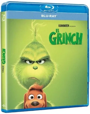 Dr. Seuss’ The Grinch: Presented by Illumination   3 Bonus Mini-Movies - Christmas Movie Starring Benedict Cumberbatch, Rashida Jones, Kenan Thompson [Spanish Artwork]