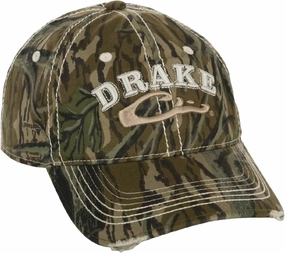 Drake Waterfowl Men's Distressed 6-Panel Ball Cap