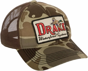 Drake Waterfowl Men's Square Patch Foam Front Ball Cap