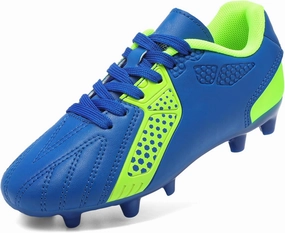 DREAM PAIRS Boys Girls Soccer Cleats Youth Firm Groud Classic Lightweight Football Shoes for Little/Big Kid