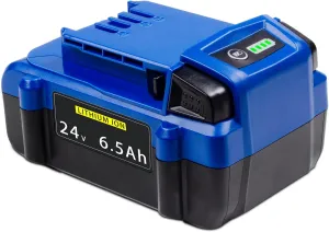 DTK Replacement for Kobalt 24V Battery 6.5Ah KB624-03 KB524-03 KB424-03 KB224-03 KB124-03 Cordless Batteries