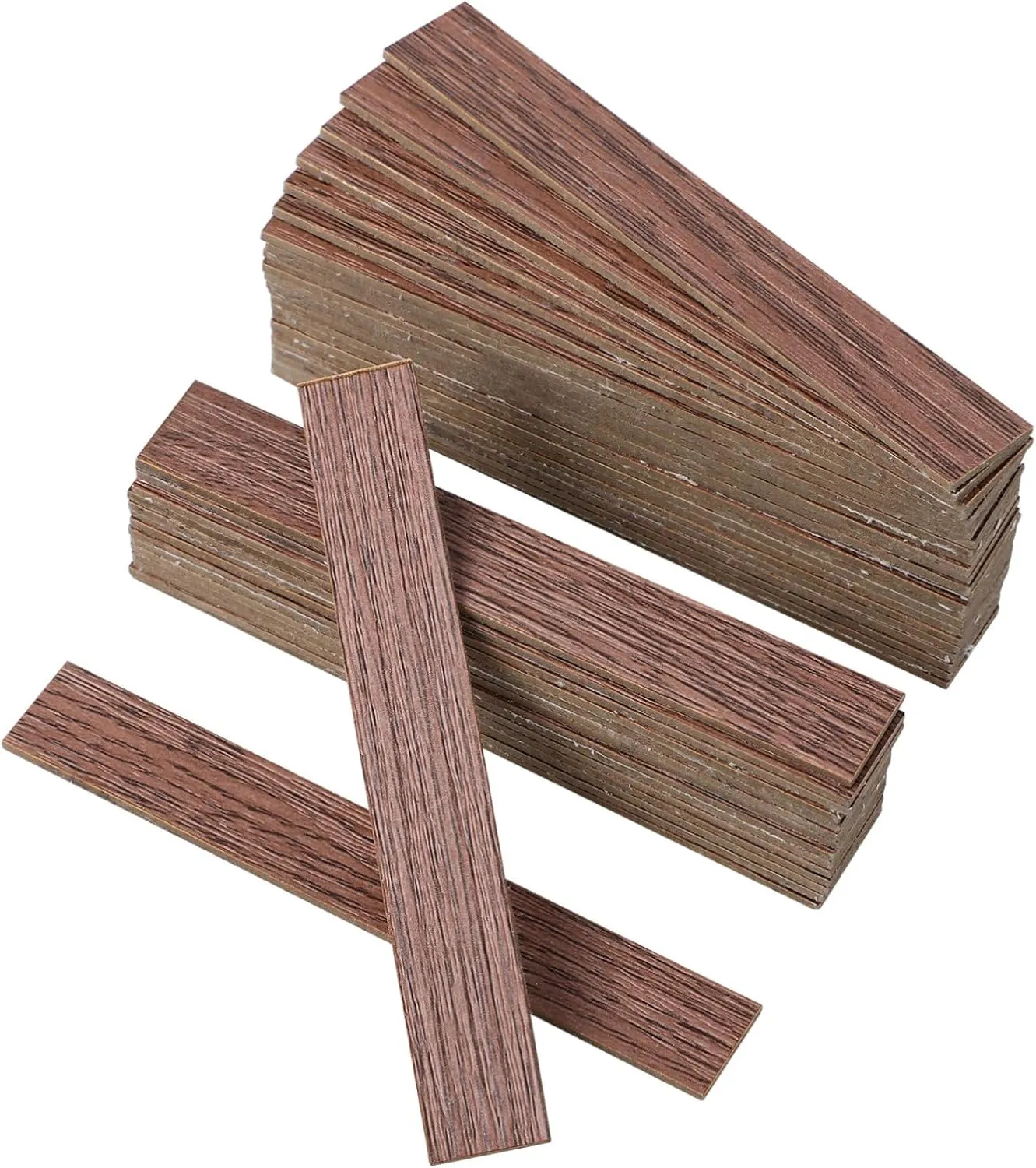 Easy Install Peel and Stick Miniature Dollhouse Floorboard Set of 40 Tiles Decor Accessory