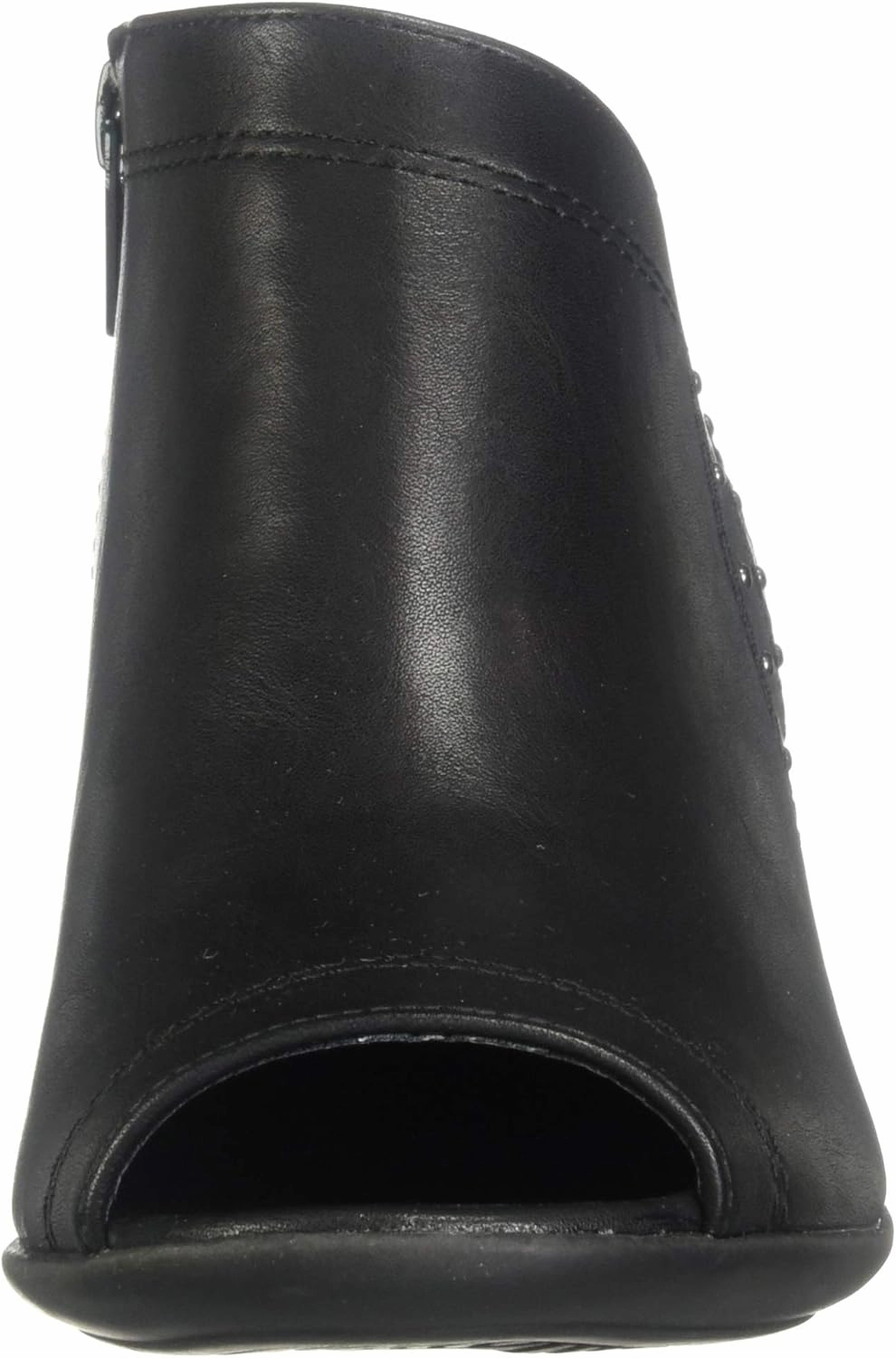 Easy Street Women's Voyage Open Toe Bootie with Mini Studs Ankle Boot