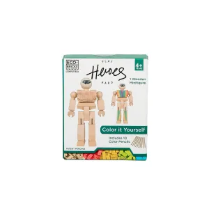 Eco-Bricks | Playhard Heroes Minifigure DIY