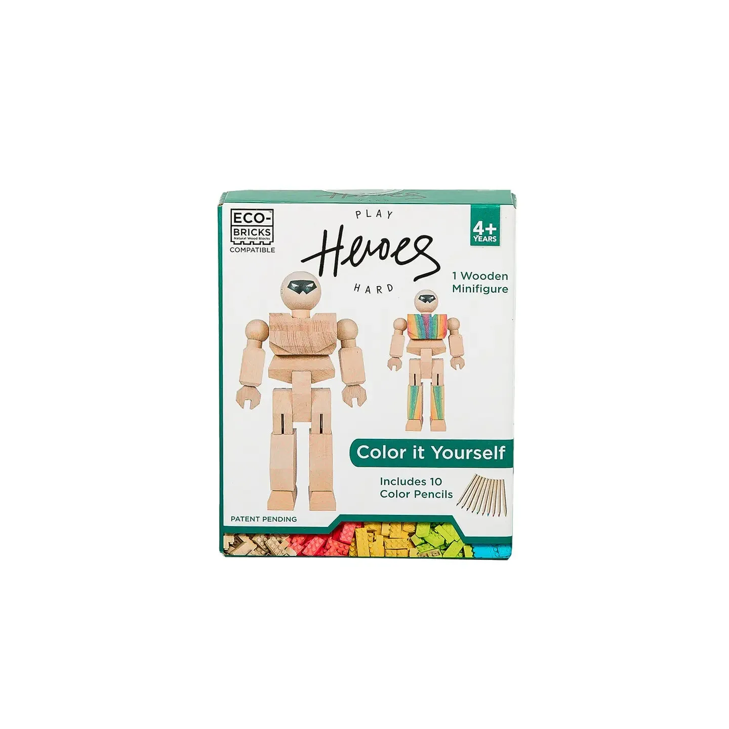 Eco-Bricks | Playhard Heroes Minifigure DIY
