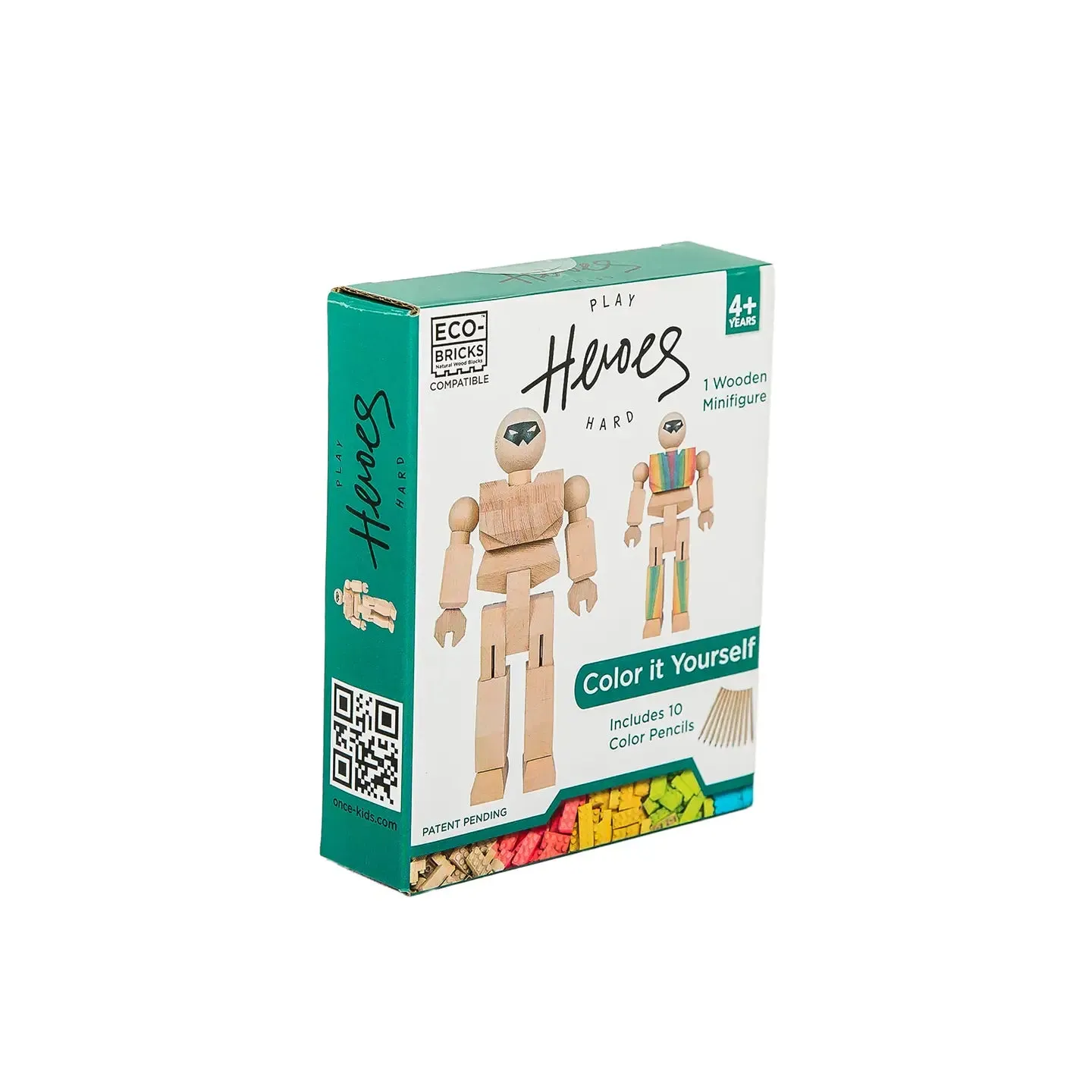 Eco-Bricks | Playhard Heroes Minifigure DIY