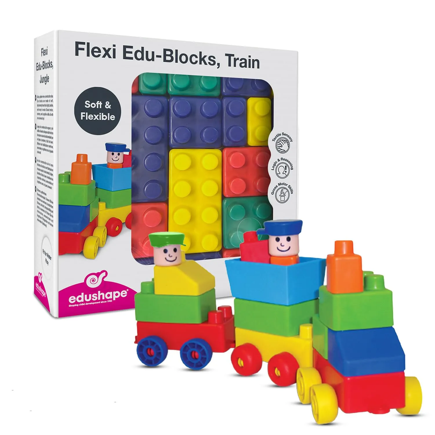 Edushape Mini Edu-Train, 30 Piece