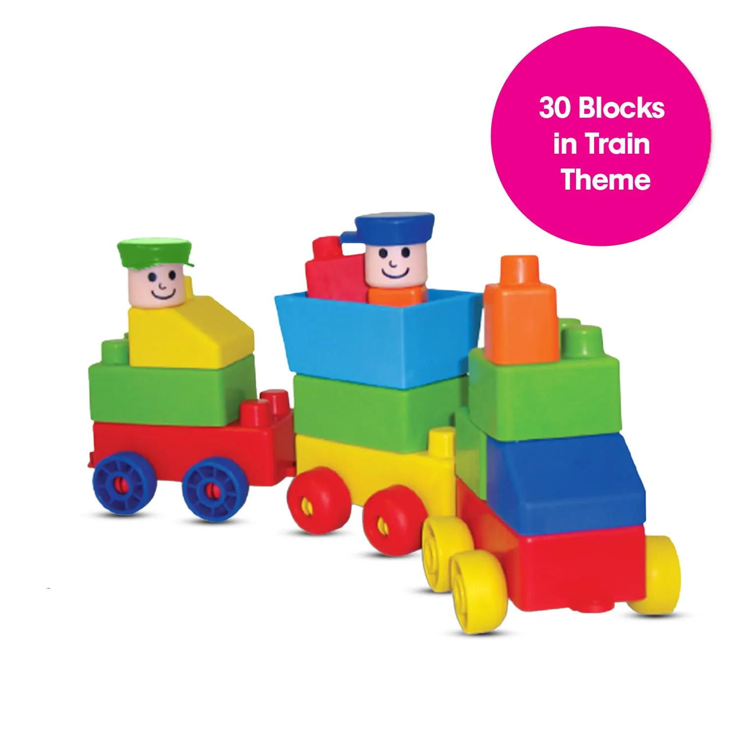 Edushape Mini Edu-Train, 30 Piece