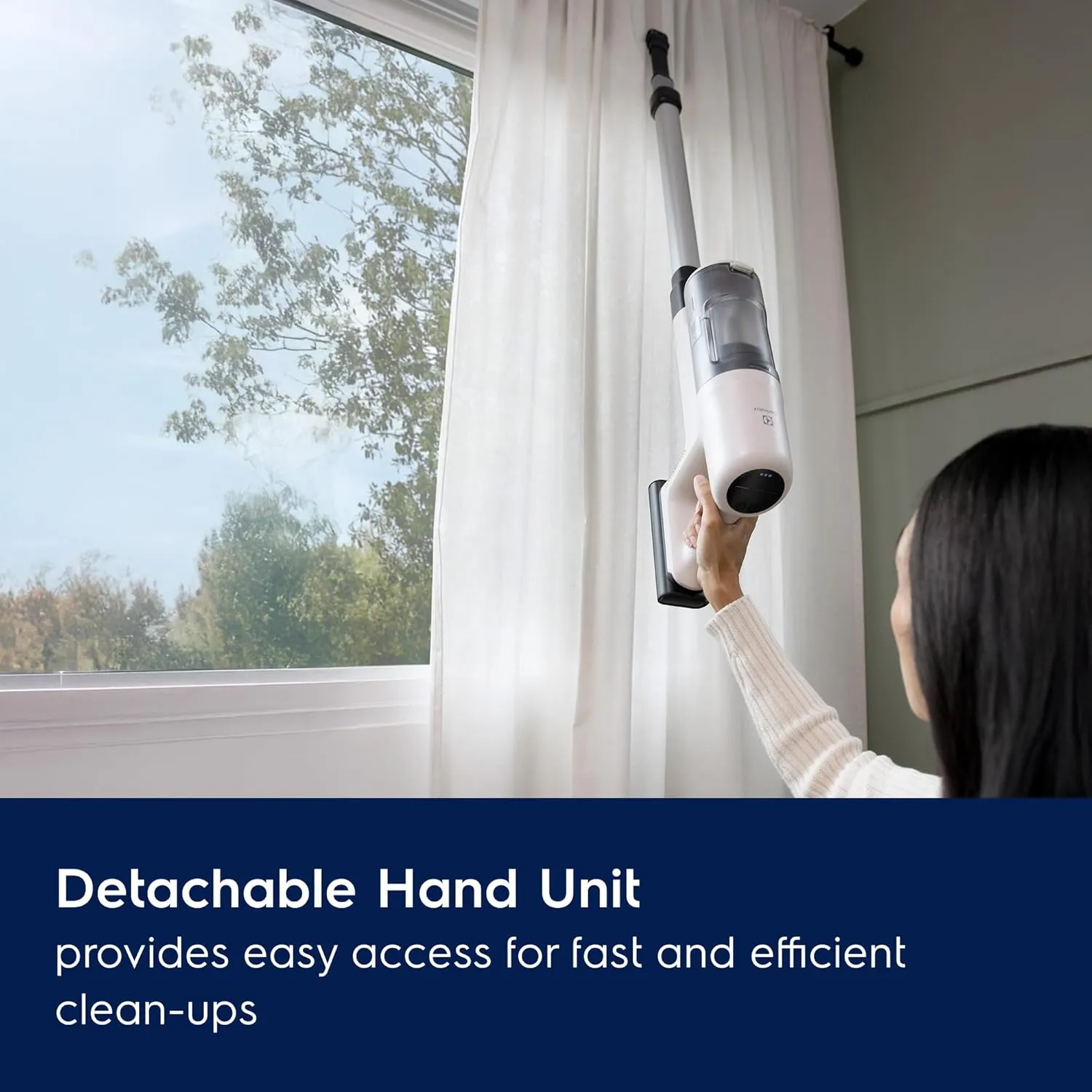 Electrolux Ultimate600 Complete Home Cordless Stick Vacuum with 3 Specialized Nozzles (Multi-Surface, Hard Floor & Pet), 50-Minute Run Time, 3 Power Modes, White