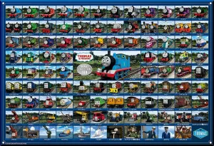 エポック(EPOCH) 300-piece Jigsaw Puzzle Thomas The Tank Engine and Friends Thomas and Friends 100 (26x38cm)