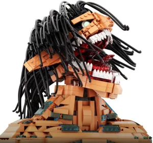 Eren Bust Model Building Toys Set from TV Series 983 Pieces for Adults MOC for Age 18 
