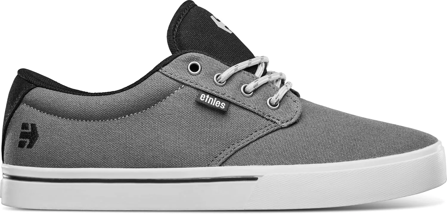 Etnies Men's Jameson 2 Eco Skate Shoe, Dark Grey/Black/Red, 9.5