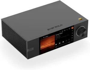 EVERSOLO DMP-A6 Music Streamers, Network Player, Digital Music Streamer, DAC, Music Service&Streaming MQA Full Decode, DSD512 PCM768kHz/32Bit Bluetooth 5.0, 6’’HD Touchscreen, Exclusive App