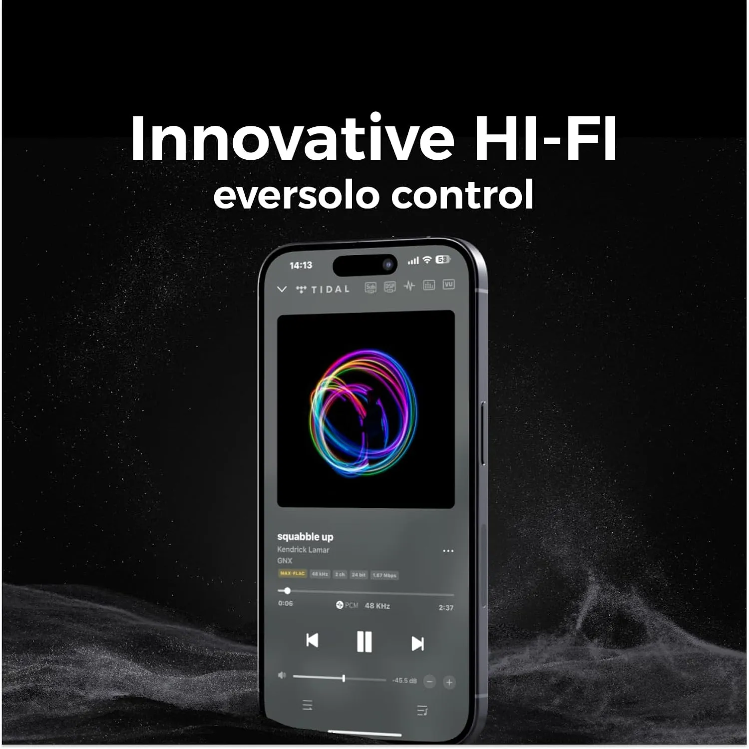 EVERSOLO DMP-A6 Music Streamers, Network Player, Digital Music Streamer, DAC, Music Service&Streaming MQA Full Decode, DSD512 PCM768kHz/32Bit Bluetooth 5.0, 6’’HD Touchscreen, Exclusive App