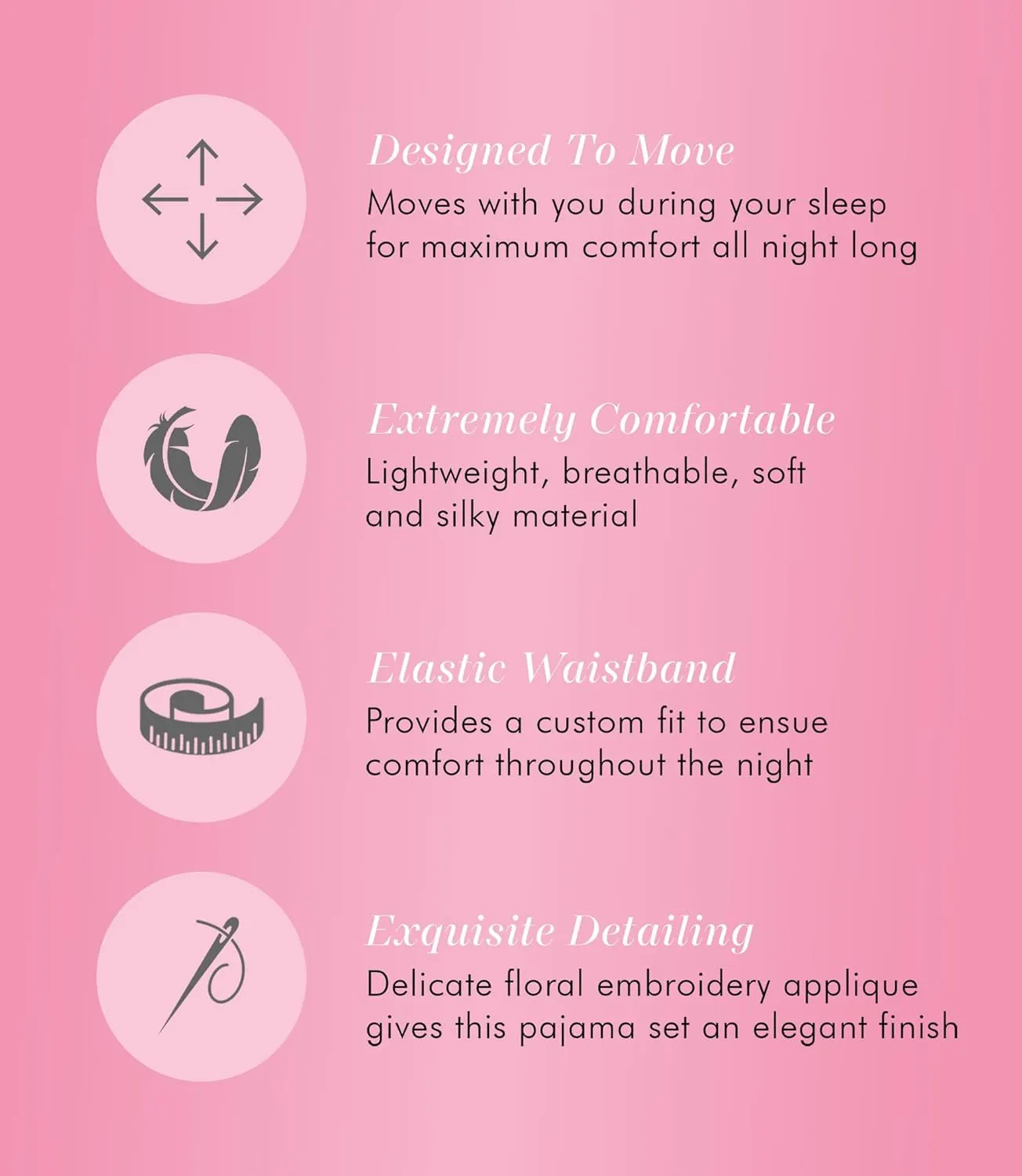 Exquisite Form Women's Plus Size 90807 Nylon Tricot Short Sleeve Matching Pajama Set
