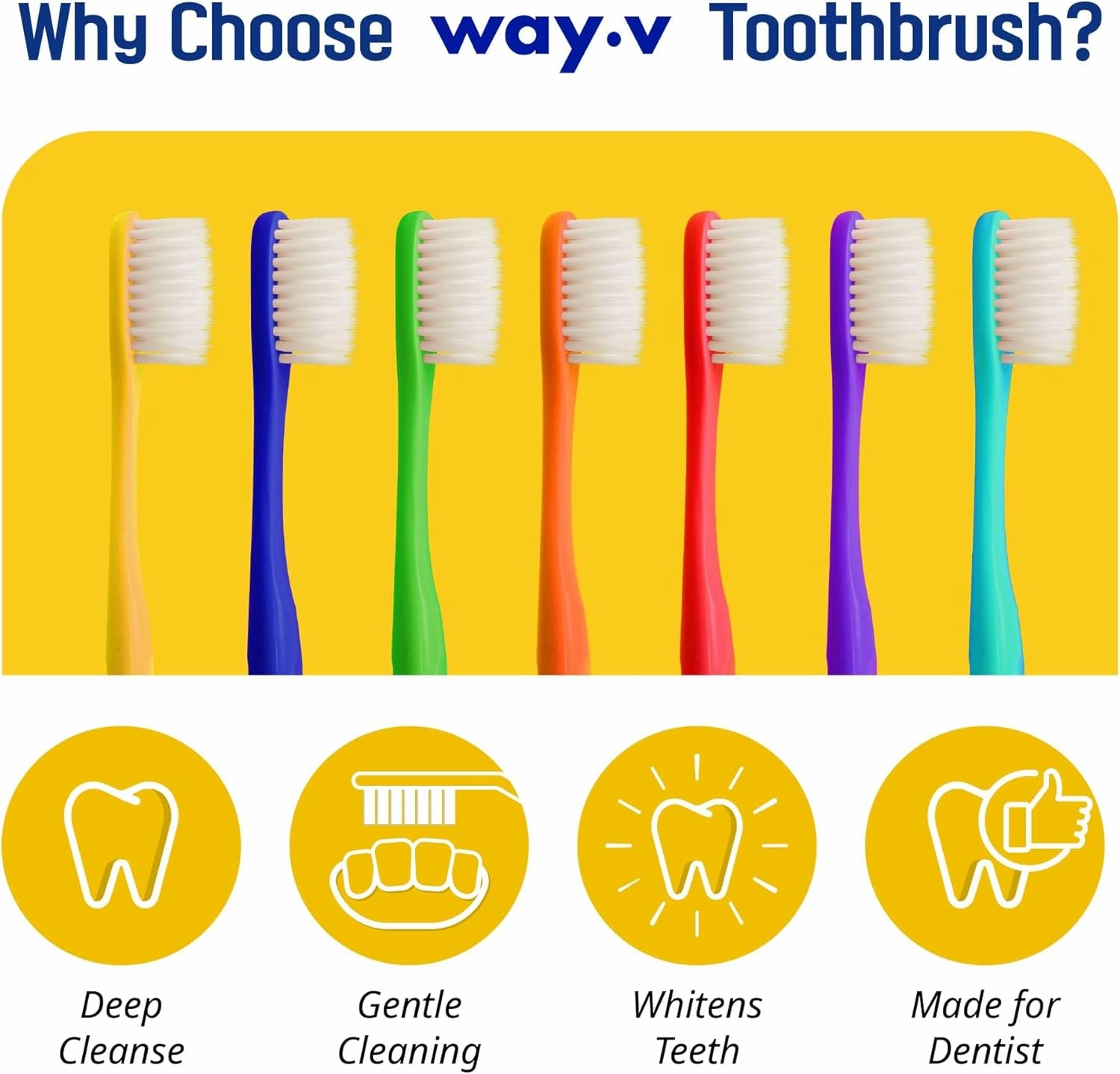 Extra Soft Toothbrush Refill for Adults Sensitive Gums and Teeth with Individual Head Covers, 7 Pcs Manual Toothbrushes - Family and Guests - Pink (7 Counts, Soft Bristle)