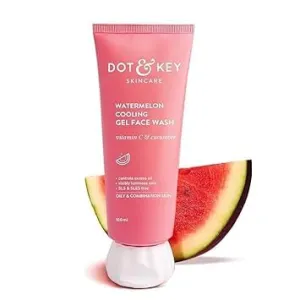 Face Wash, Vitamin C & Cucumber, Oil Free Gel Cleanser for Oily & Combination Skin, 100ml