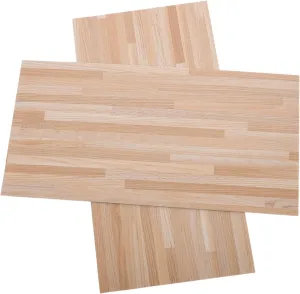 FAVOMOTO 2pcs Dollhouse Wood Grain Flooring Material Miniature Floorboard Decor Easy to Install Maintain for Dollhouse Accessories Cozy Home Setup